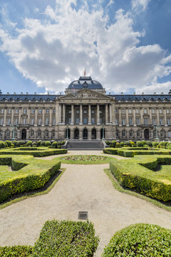 Royal Palace of Brussels in Belgium.