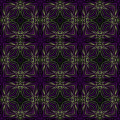 Purple Retro Pattern