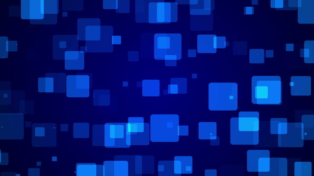 blue background, particle square, loop