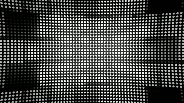 Blinking Black White Lights