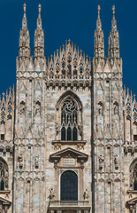 Fototapeta premium Duomo di Milano, Cathedral of Milano, Italy