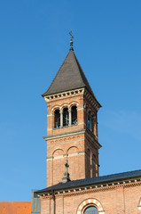 Fototapeta na wymiar Evangelische Kirche in Eichstätt