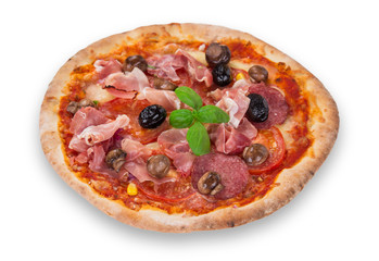Delicious italian pizza