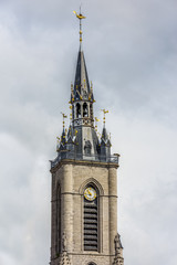 The belfry of Tournai, Belgium.