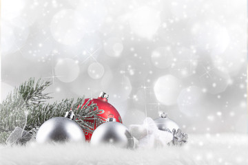 Abstract Christmas background
