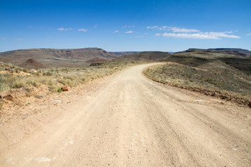 Namibian dirt road