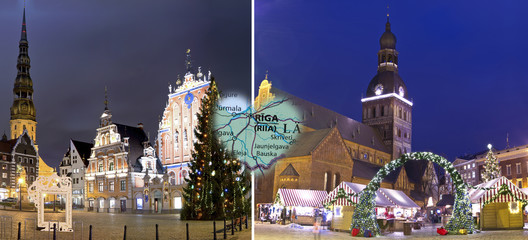 Christmas in Riga, Latvia