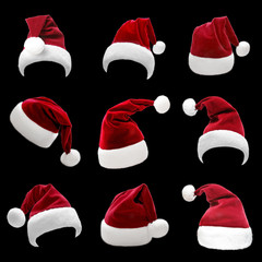 Weihnachtsmützen Set 8