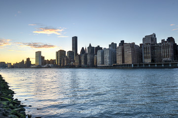 View of Manhattan from Roosevelt Island