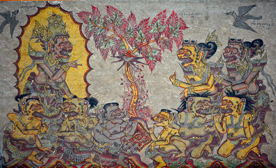 Royal palace, Klungkung, Bali, Indonesia