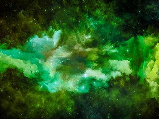 Fototapeta na wymiar Energy of Nebula