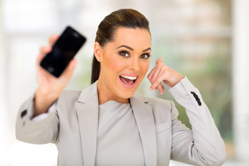 woman doing call me sign