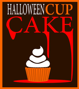 Scary Cup Cake Design