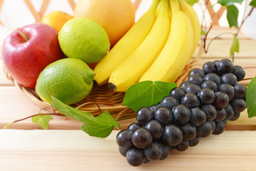 果物の盛り合わせ