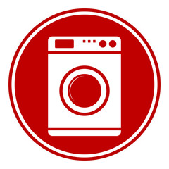 Washing machine button