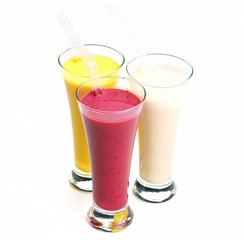 fresh fruit shake drink