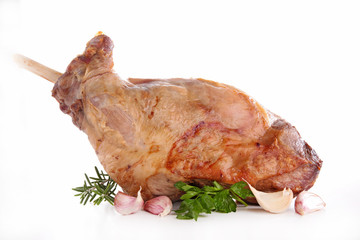 roast leg of lamb