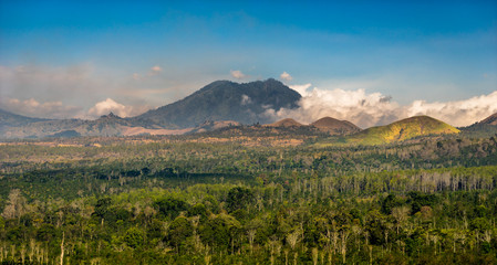 Indonesia mountain landscape