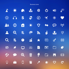 Business icons internet web buttons