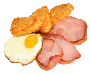 Fried Egg And Bacon Breakfast