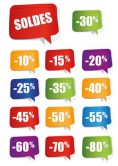 soldes - 	bons de réduction
