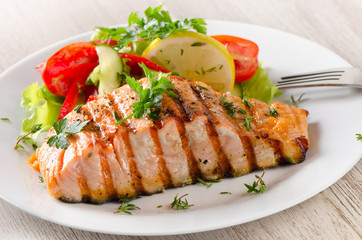 Grilled Salmon