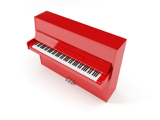Red piano