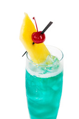 Blue Hawaii cocktail