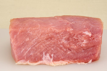 Raw pork
