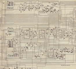 electrical plan old paper