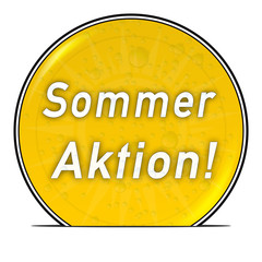 bg66 ButtonGrafik UmschlagButton ub56 Sommeraktion gelb g2617