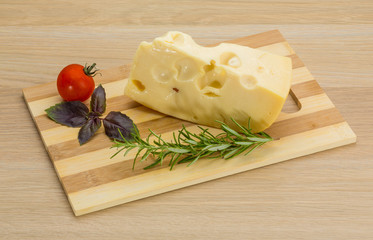 Maasdam cheese