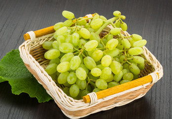 Green grapes