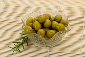Green olives