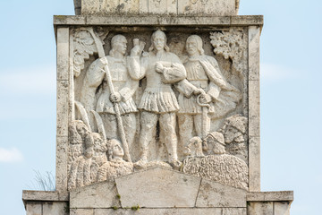 Horea, Closca And Crisan Obelisk In Carolina White Fortress