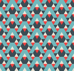 An abstract vector seamless pattern background