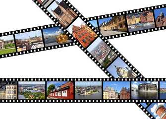 Stockholm, Sweden - travel filmstrips