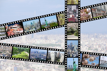 Tokyo photos - travel filmstrips