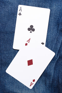 deck of cards in pocket