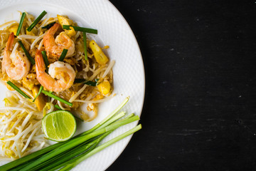 Shrimps Pad Thai, Thai Food