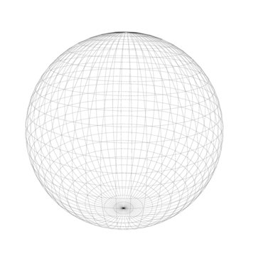 geometric gimp sphere