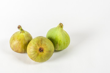 Fresh green figs