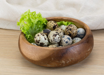 Quail eggs