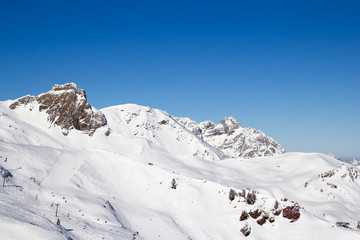 Obraz premium Winter in alps