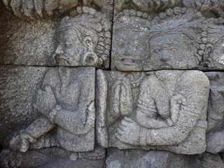 Borobudur temple in Indonesia