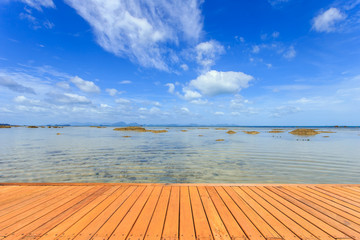 Tropical sea and blue sky in Koh Samui, Thailand
