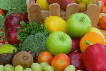 Fruits and vegetables organics