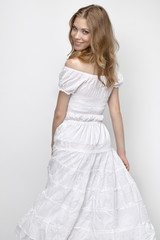 Fototapeta premium portrait of the young beautiful girl