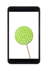 Android tablet with lollipop