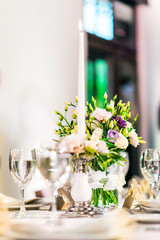 Wedding table decoration